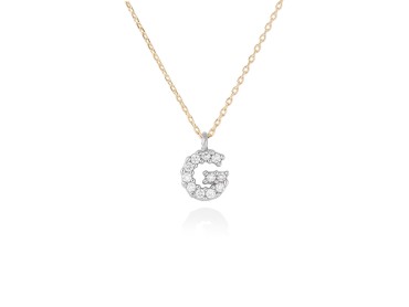 Necklace in 18kt. Gold and diamonds