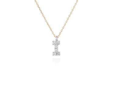 Halskette in 18kt. Gold und Diamanten