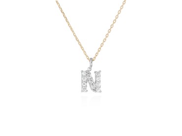 Halskette in 18kt. Gold und Diamanten