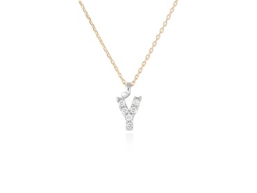 Necklace in 18kt. Gold and diamonds