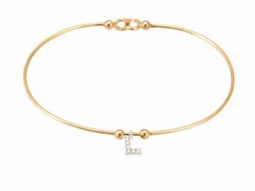 Bracelet in 18kt. Gold and diamonds