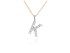 Halskette in 18kt. Gold und Diamanten