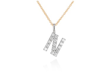 Halskette in 18kt. Gold und Diamanten