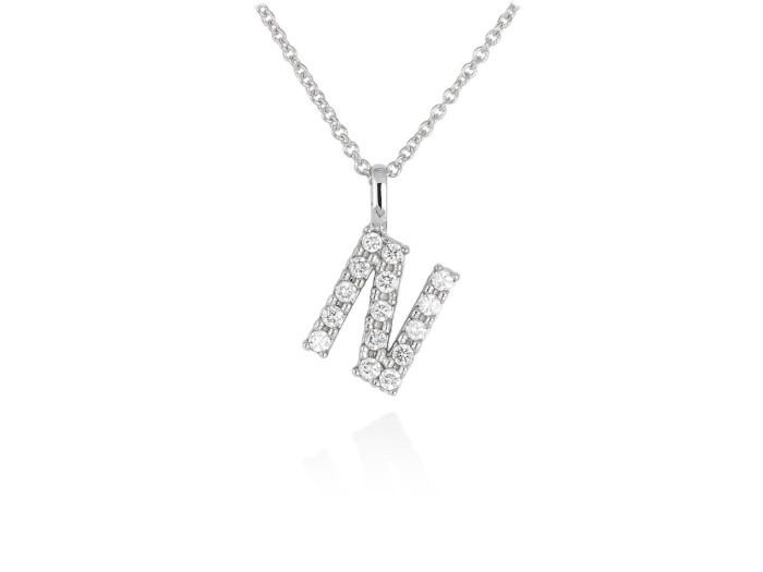 Necklace in 18kt. Gold and diamonds