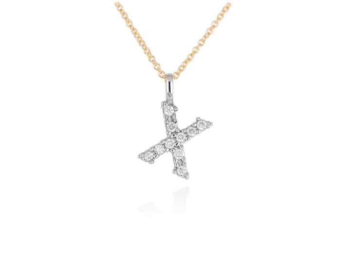 Halskette in 18kt. Gold und Diamanten