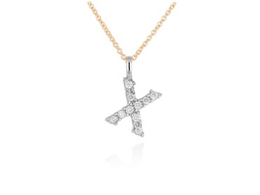 Halskette in 18kt. Gold und Diamanten