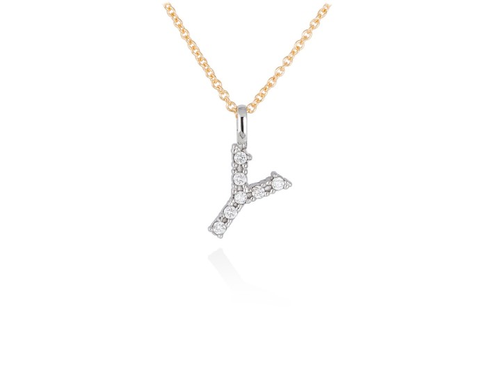 Necklace in 18kt. Gold and diamonds