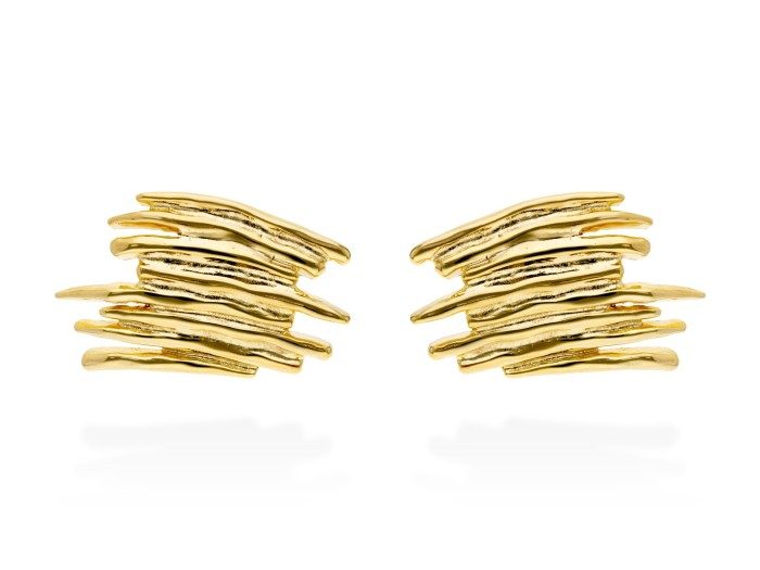 Pendientes de plata multihilos