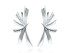 Earrings Spine piedras  in golden silver