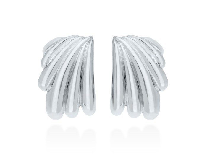 Earrings Eclat maxi in silver