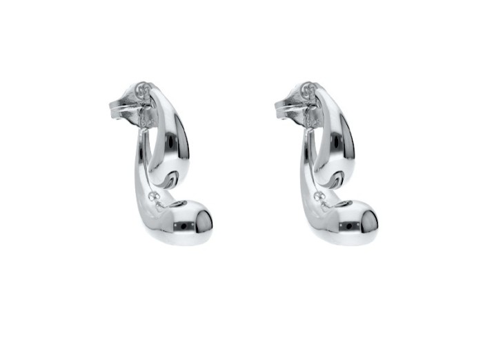 Earrings Gloss  in silver