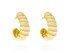 Pendientes de plata aro gallonado