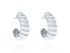 Pendientes de plata aro gallonado