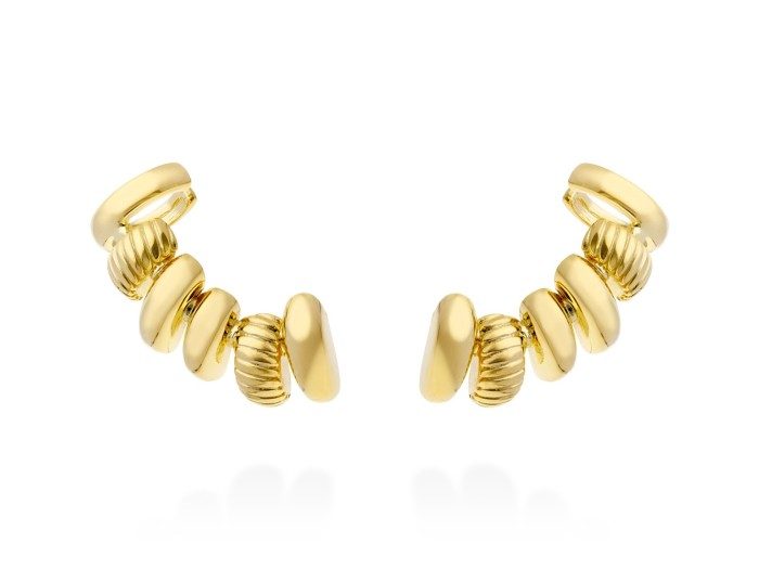 Pendientes de plata trepador multiaros