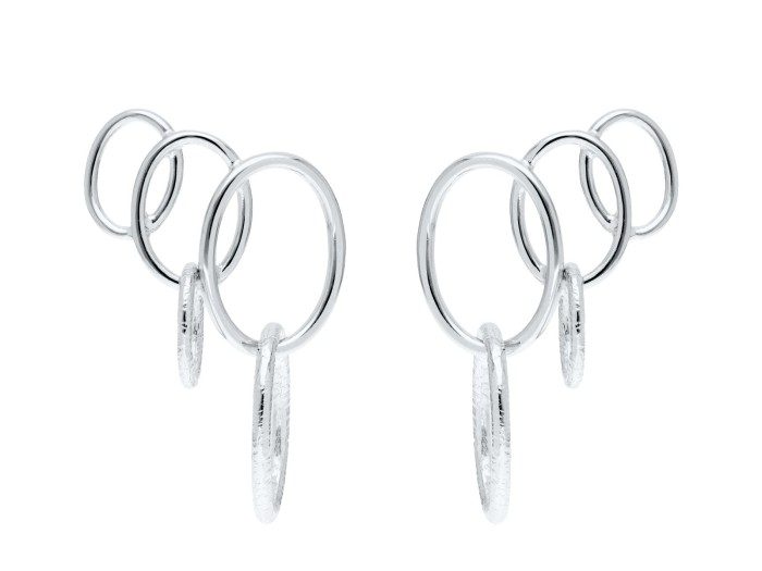 Ohrringe Aix  in silber vergoldet