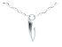 Necklace Palm  in golden silver