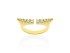Ring Palm  in golden silver