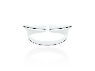 Anillo de plata tu y yo