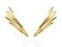 Earrings Beverly  in golden silver
