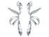 Earrings Melrose  in golden silver