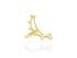 Earcuff Doux  in golden silver