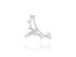 Earcuff Doux  in golden silver