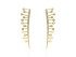 Earrings Champagne  maxi  in golden silver