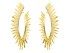 Earrings  Brut maxi    in golden silver