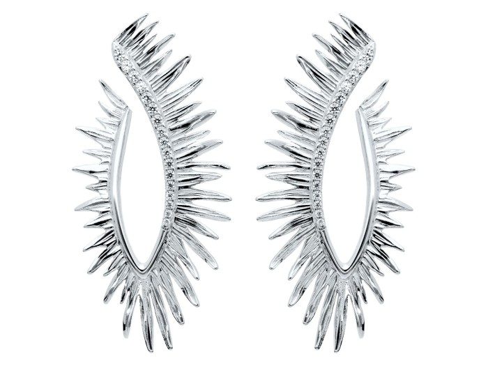 Ohrringe  Brut maxi    in silber vergoldet