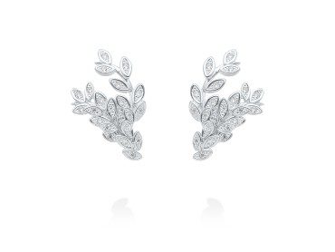 Earrings Chantilly  in silver