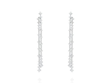 Earrings CLAUDIA  in silver
