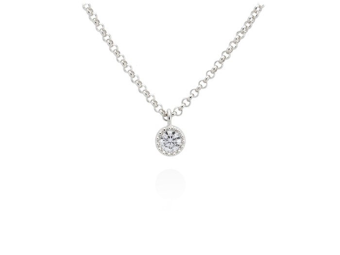 Halskette CATALINA  in silber