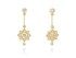 Pendientes de plata victoriano largo
