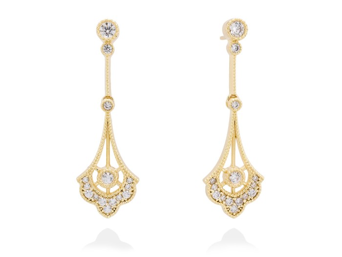 Earrings CHARLOTTE  in silver