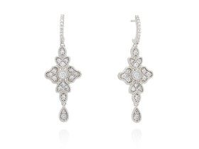 Ohrringe VICTORIA  in silber