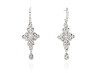 Pendientes de plata vintage