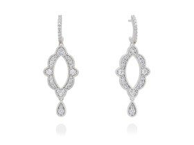 Earrings EMMA  in silver