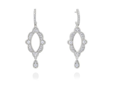 Pendientes de plata vintage