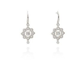 Earrings JULIA  in silver