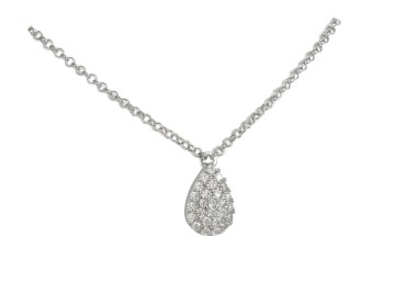 Necklace FILS White in silver