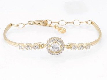 Pulsera BODA novia en plata