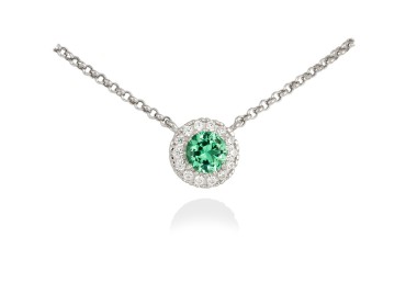 Necklace MAUI White in silver