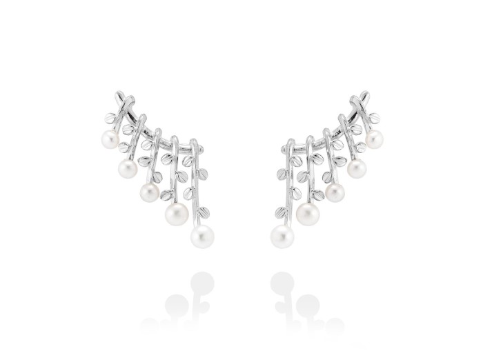Earrings ROCIO  in silver