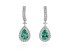 Earrings EVA Pink in silver