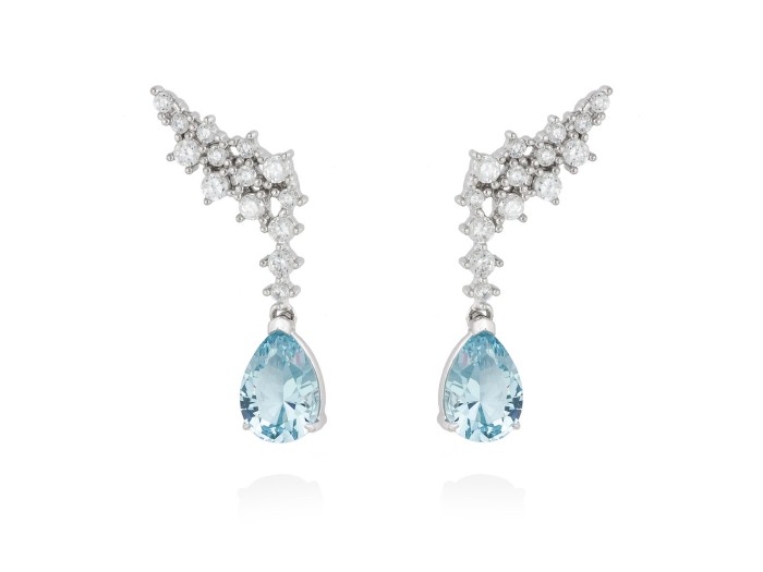 Earrings ELLA  in silver