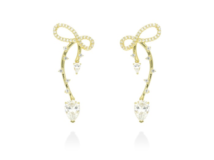 Earrings Audrey  in silver