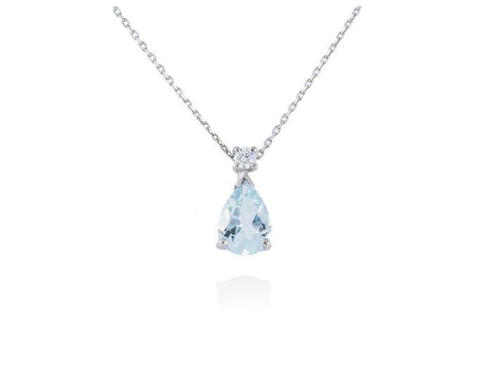 Necklace in 18kt. Gold and diamonds