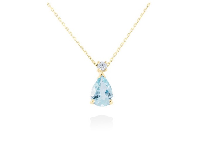 Necklace in 18kt. Gold and diamonds