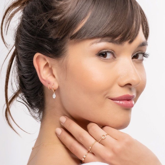 Piercing ARO MEDIUM  in 18kt Gelbgold