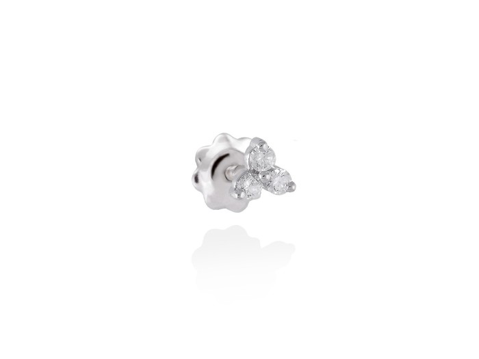 Piercing de Oro 18Kt y diamantes